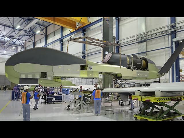 Inside US Advanced Factory Building Most Feared Spy Drone: RQ-4