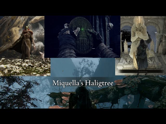 Đường Đến Gặp Boss Malenia Ở Miquella's Haligtree (Giải Đố Ở Liturgical Town + Haligtree Medallion)
