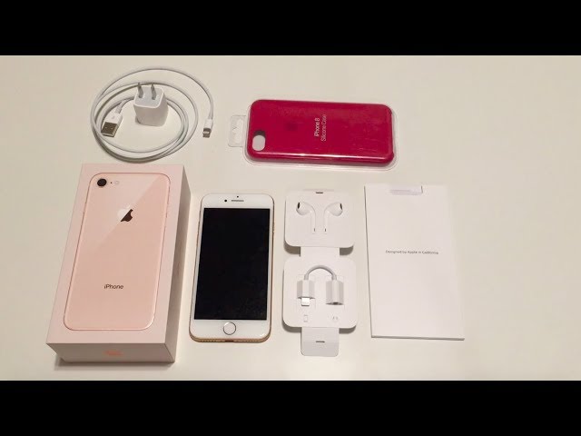iPhone 8 Unboxing: Gold!