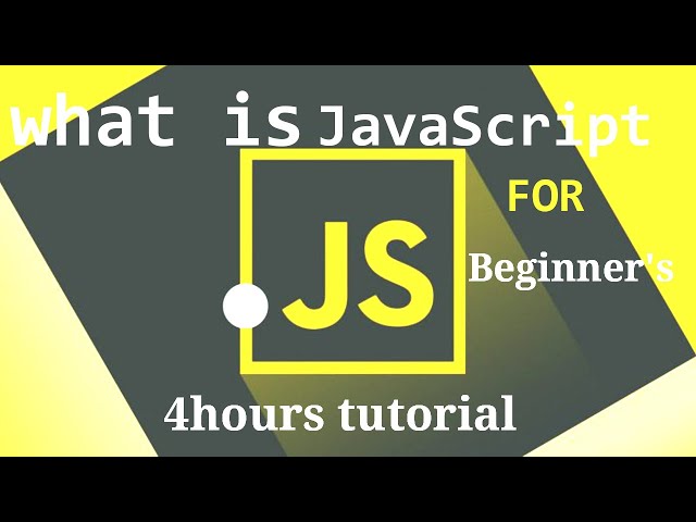 JavaScript for beginner  full tutorial