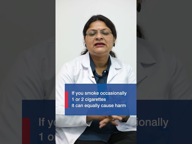 Insight from Dr. Poonam: Understanding the Harm of Occasional Smoking on this #worldnotobaccoday