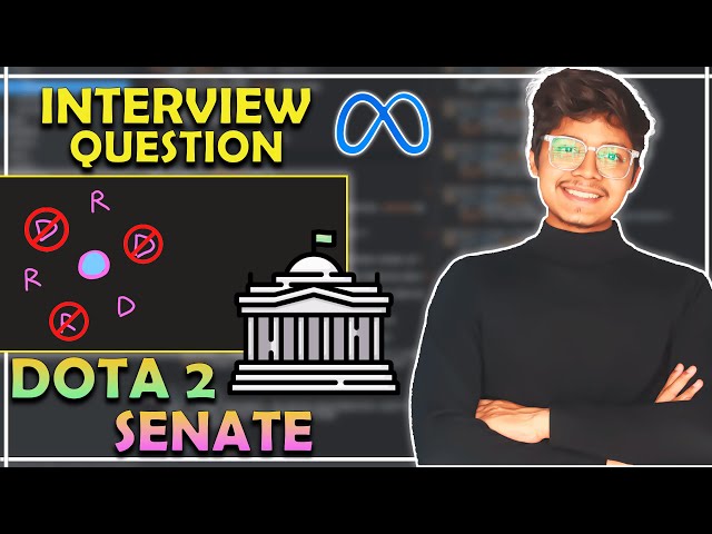 Dota2 Senate || Queue || Round Table Concept || C++/Java/Python || Leetcode 649