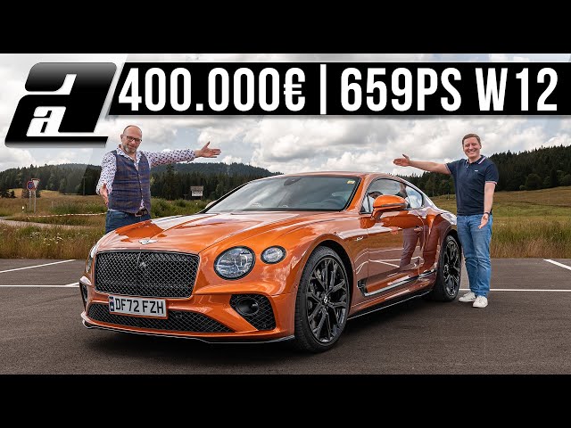 2023 Bentley Continental GT Speed (659PS, 900Nm, W12 Turbo) | 400.000€ Traumwagen | REVIEW