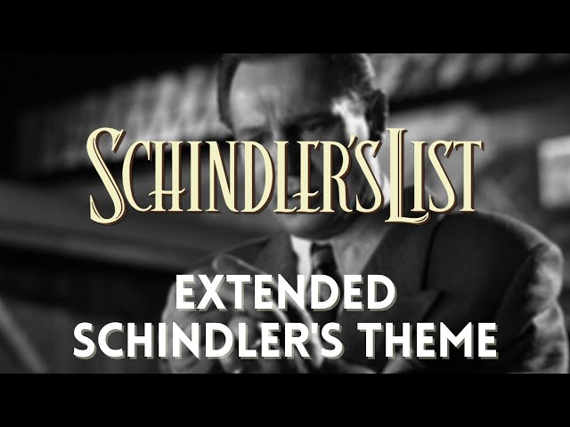 John Williams - Schindler's list | SCHINDLER'S SAD THEME