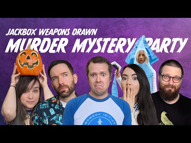 Jackbox Murder Mystery Party in Weapons Drawn! 🎃 WHO IS THE MURDERER | Hallowstream IV