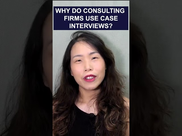 Why do consulting firms use case interviews? #caseinterview #managementconsulting #casestudy