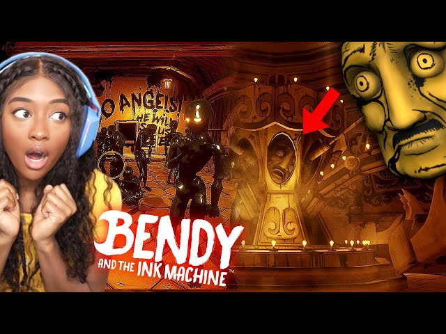 WE FOUND THE LOST ONES AND THERE IS A HEAD IN THE MACHINE!! | ‎Bendy and the Ink Machine [Chapter 4]