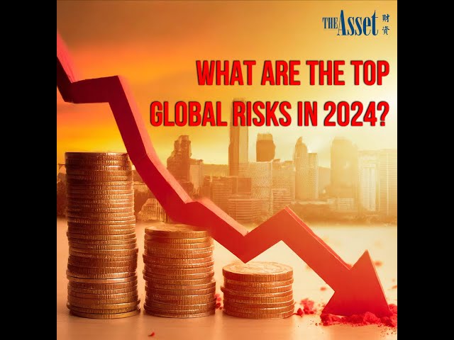 What are the top global risks in 2024?