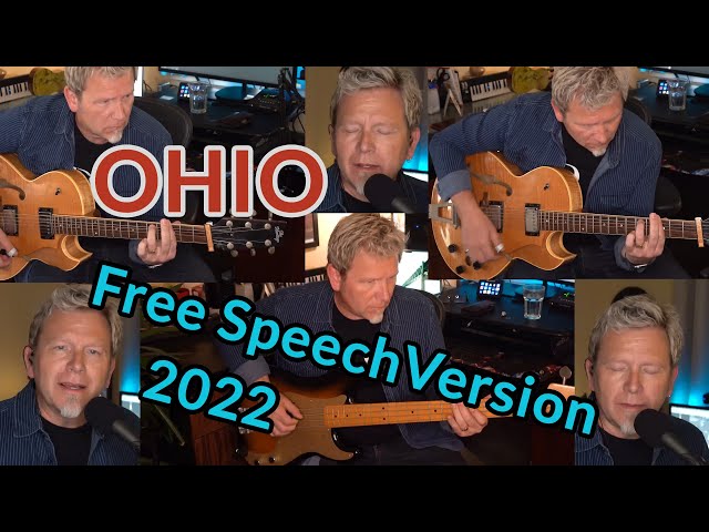 Robert Cassard — OHIO - Free Speech Version (Official Music Video)  — CSNY Cover 2022