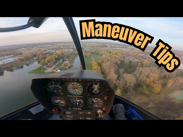 Helicopter Maneuver Tips and Tricks! Private Pilot Study Guide giveaway at 5 P.M. Eastern!