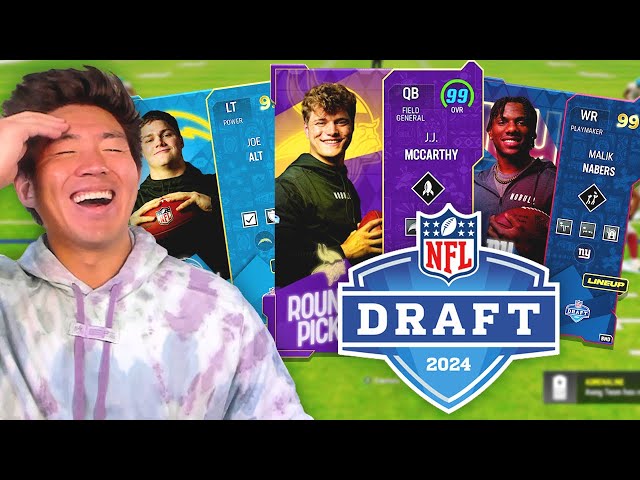 All 1st Round Pick Draft Team! All the New Rookies Dominate! Madden 24