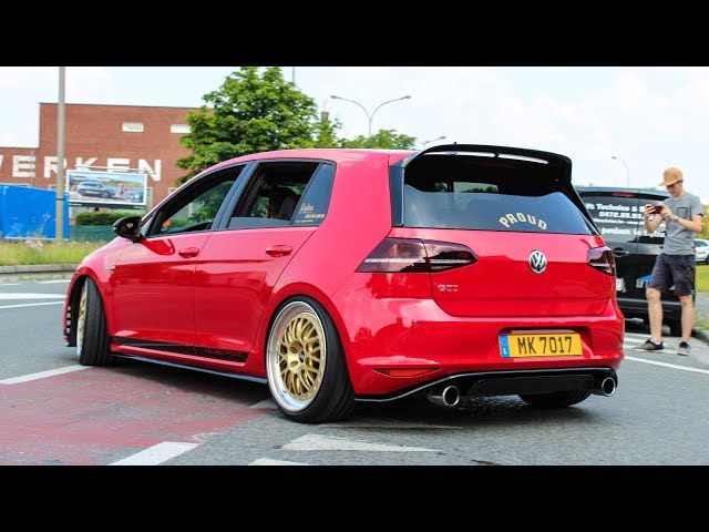 Volkswagen GTI Compilation - Flames, accelerations, sounds, bangs