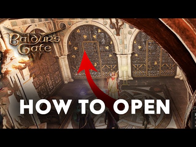 How to open the Safes behind the metal doors in the Counting House Passageway in Baldur's Gate 3