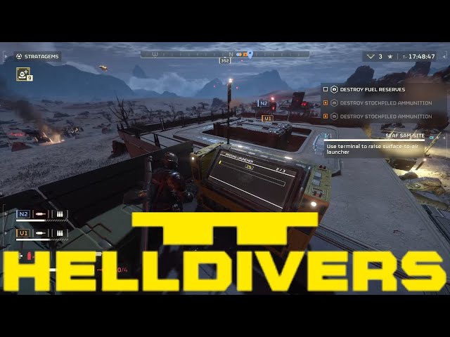 We Did Our First Side Objective in Helldivers 2