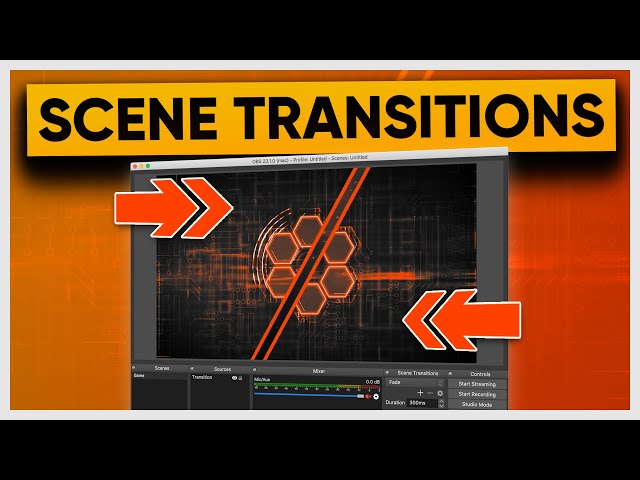 Why you NEED to be using SCENE TRANSITIONS on Stream!