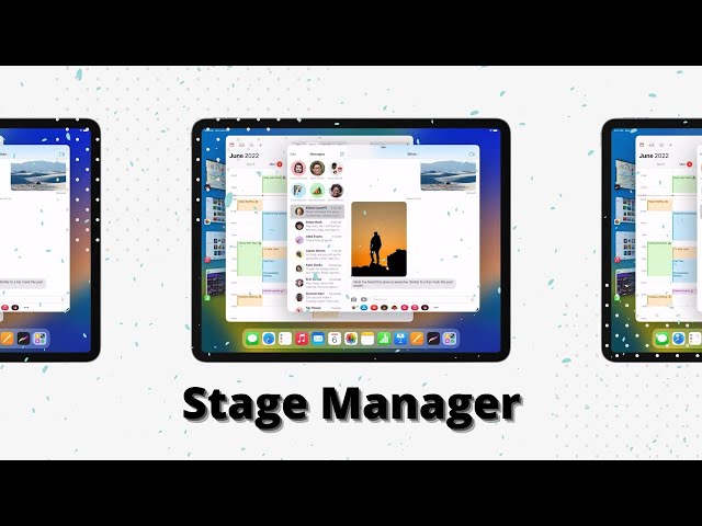 iPadOS 16 Stage Manager: Resizable iPad apps