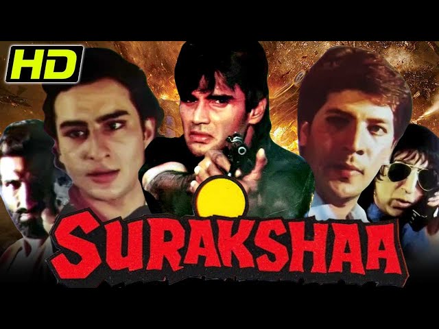 Surakshaa (1995) (HD)- Full Hindi Movie | Suniel Shetty, Saif Ali Khan, Aditya Pancholi, Monica Bedi