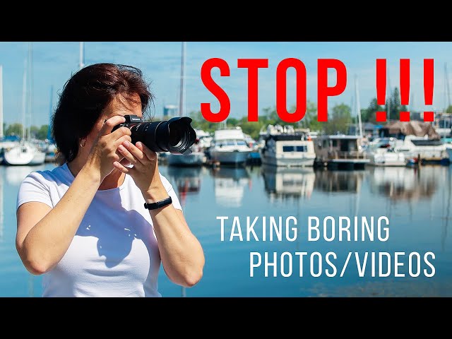 STOP TAKING BORING SHOTS! Start seeing the shots in photography and video | Camera Challenge