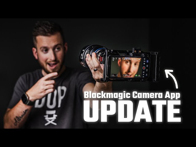 Blackmagic Camera App JUST GOT BETTER! Lens Support & More!