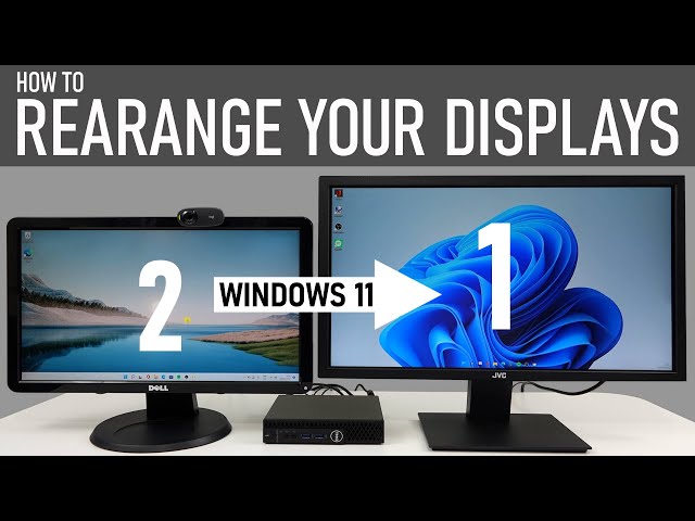 How To Adjust Your 2nd Monitor From Left To Right In Windows 11 | FOR BETTER PRODUCTIVITY