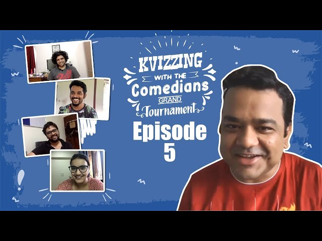 KVizzing With The Comedians 1st Edition || QF5 feat. Naveen, Rahul, Surbhi, and Vishal