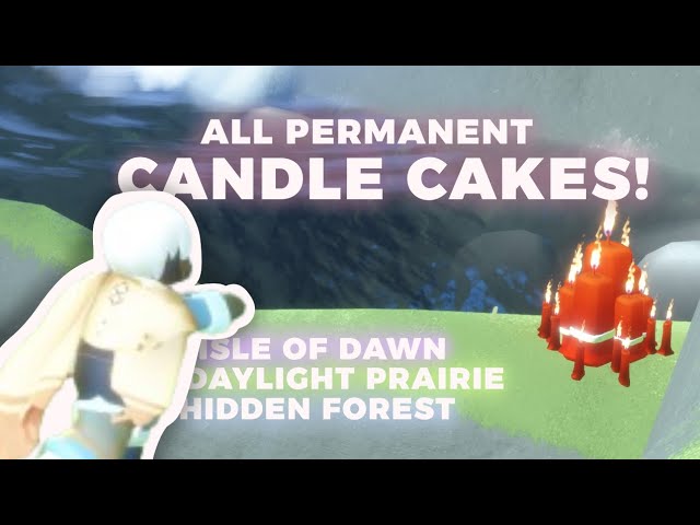 All PERMANENT CANDLE CAKES in ISLE, PRAIRIE & FOREST! | Sky COTL