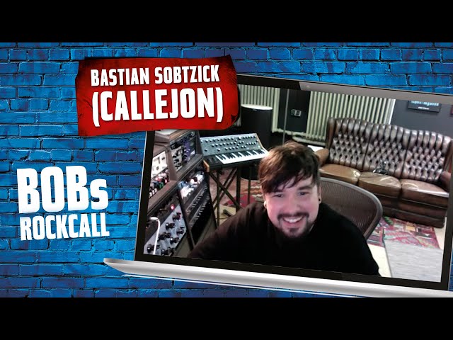 Bastian Sobtzick von Callejon über das neue Album "Eternia" und Tourtermine 2023 | BOBs Rockcall