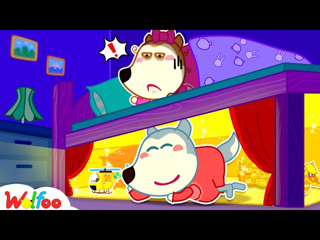 Wolfoo's SECRET ROOM Under the Bed | Funny Stories for Kids 🤩 Wolfoo Kids Cartoon