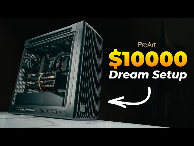 ULTIMATE Ultimate DREAM Creator Workstation - BETTER than I EXPECTED! 👉 ASUS ProArt x Inception PC