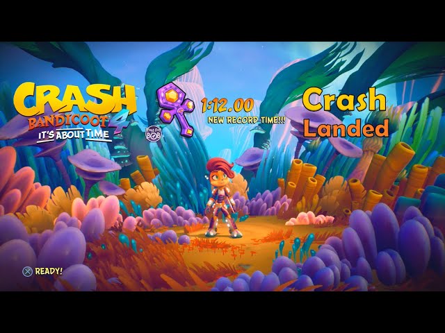 Crash Bandicoot 4: Crash Landed - 1:12:00! Beating Dev Time Trial Relic