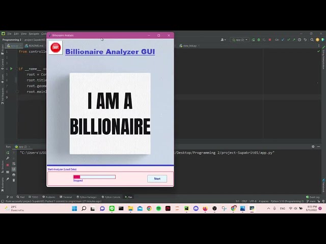 Billionaire Analysis