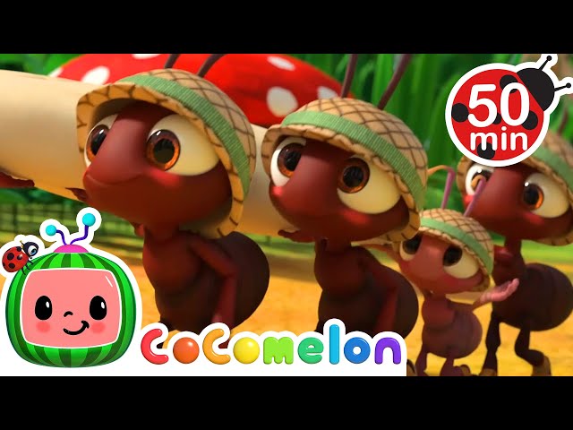 CoComelon - Ants Go Marching | Kids Fun & Educational Cartoons | Moonbug Play and Learn