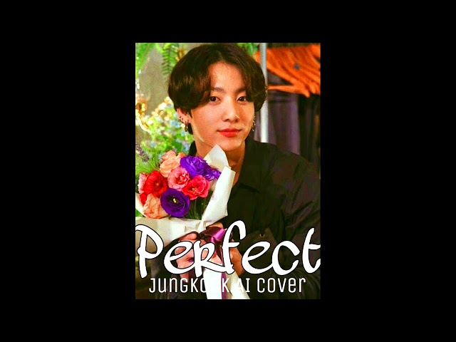 JUNGKOOK "Perfect" Jazz RnB Remix AI Cover #jungkook #perfect #jk #aicover #remix #jkai #edsheeran