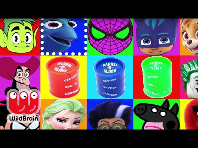 Learn Colors Game Surprise with Paw Patrol Toys and Slime Time with Ellie Sparkles!