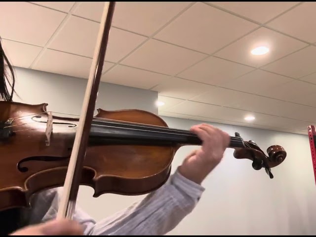 Viola Mozart excerpt, allegro measure 1-26