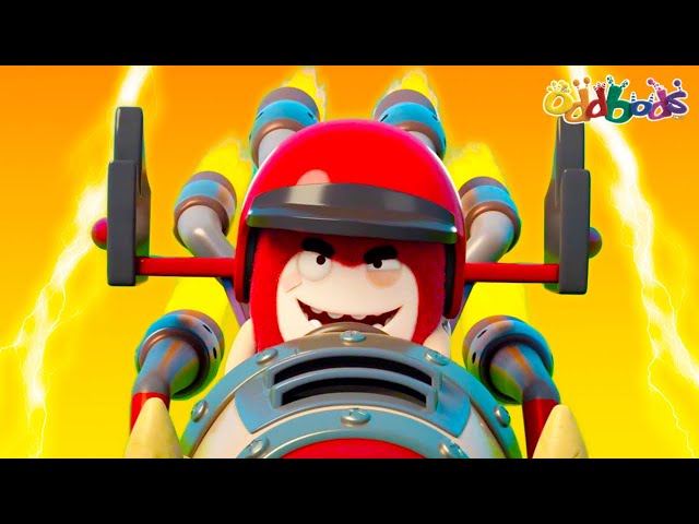 Oddbods | NEW | AT THE ARCADE | Funny Cartoons For Kids