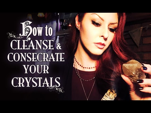 How to Cleanse, Charge & Consecrate Your Crystals ~ The White Witch Parlour