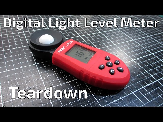 Tasi-8720 Light Level Meter Teardown