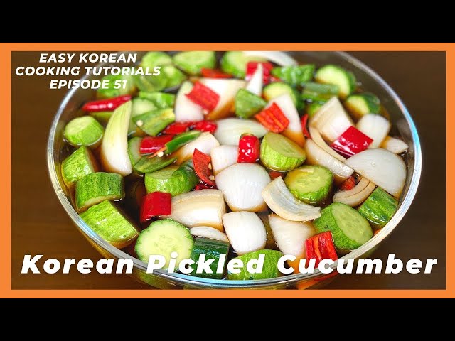 How to Make Easy Korean Pickled Cucumber | Cucumber Jangajji (오이장아찌)