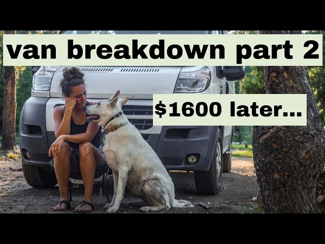VAN BREAKDOWN Part 2 | $1600 later...