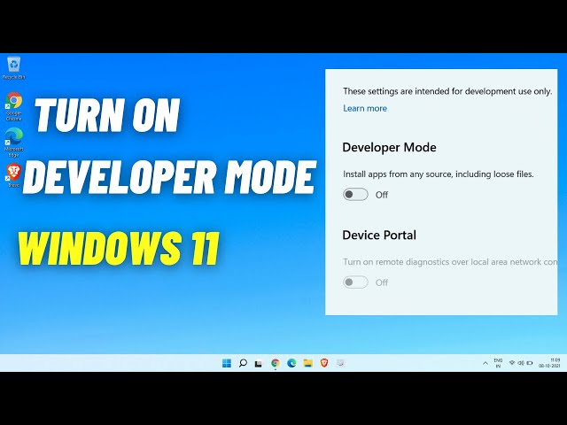 How to Enable Developer Mode in Windows 11 (2021)