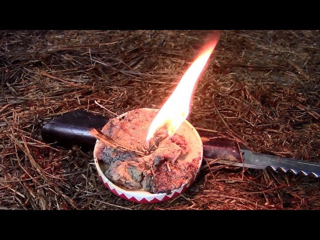Natural Fuel- Strong fire within seconds!