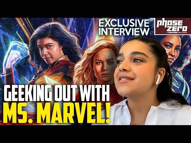Geeking Out With Ms. Marvel Iman Vellani! - Ms. Marvels MCU Future And MORE!