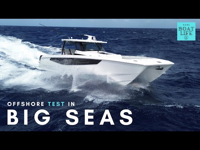 Testing the Molokai 47 - Rough Seas!