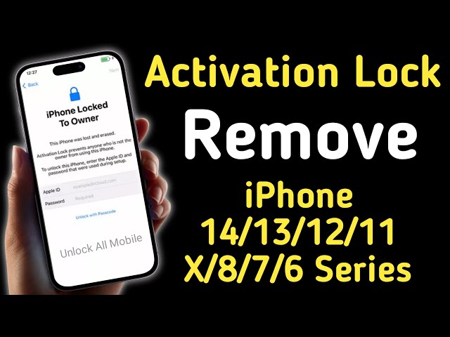 October 2022, Activation Lock Remove All Models iPhone | Unlock iPhone iCloud Lock | Remove icloud