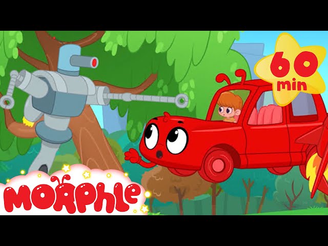 Morphle vs Robot ATTACK! + More Mila and Morphle Cartoons | Morphle vs Orphle - Kids Videos