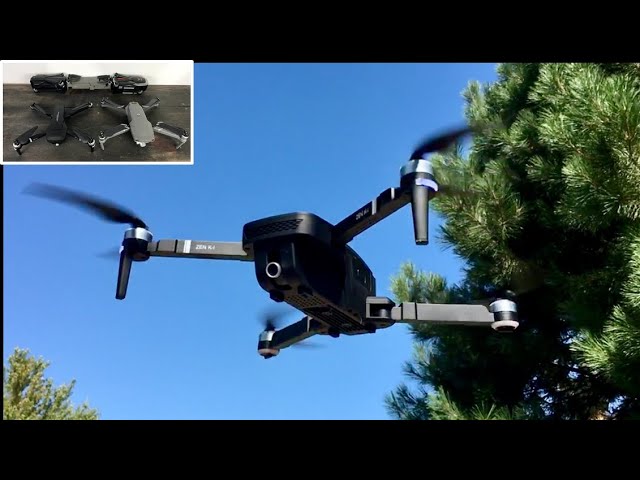 Visuo Zen K1 Drone : 4K camera, folding drone, $169...