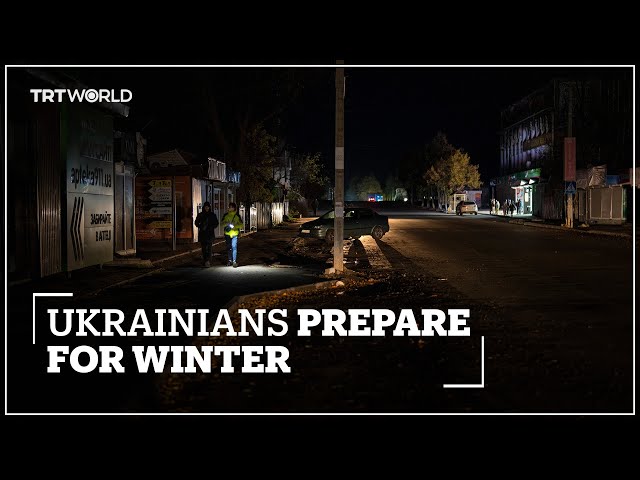 Ukrainians struggle to rebuild lives amid power and water cuts