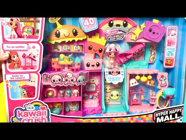 11 minutes with Unboxing kawaii crush shopping mall