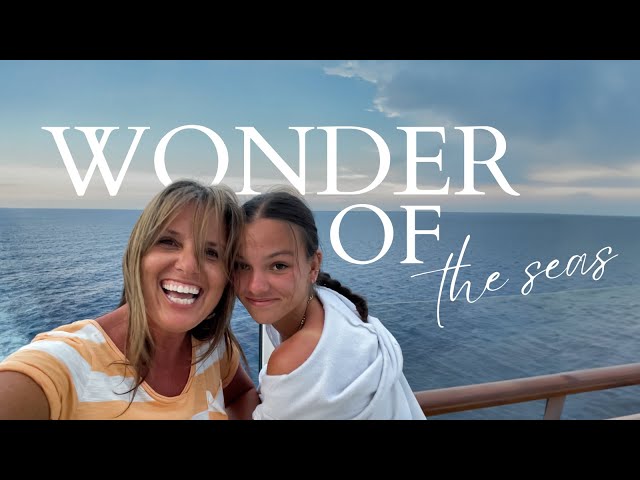 A Week on Board the World's Largest Cruise Ship || Royal Caribbean Wonder of the Seas